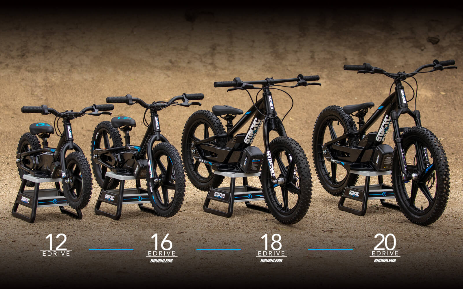 Stacyc eDrive electric bike collection