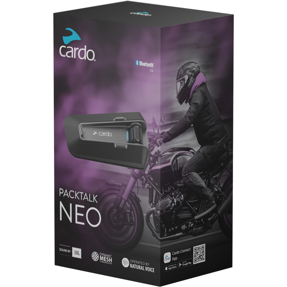 Cardo Packtalk NEO with JBL Speakers