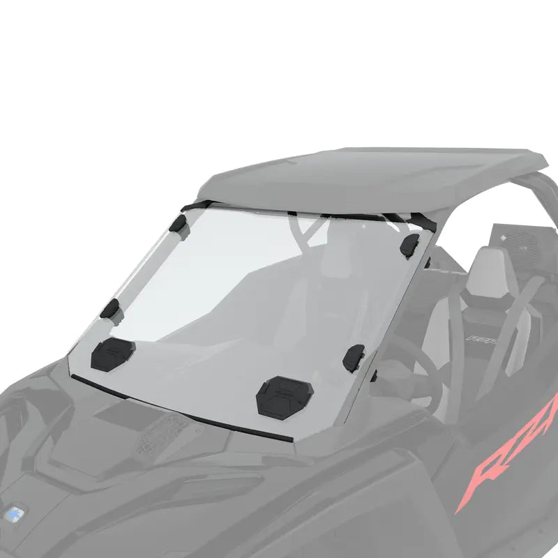 25 RZR Pro R Full Vented Hard Coat Poly Windshield