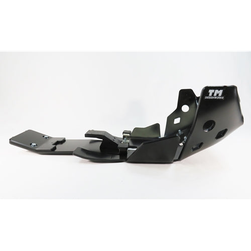 CRF450R/CRF250R TM Designs Full-Coverage Skid Plate with Linkage Protection