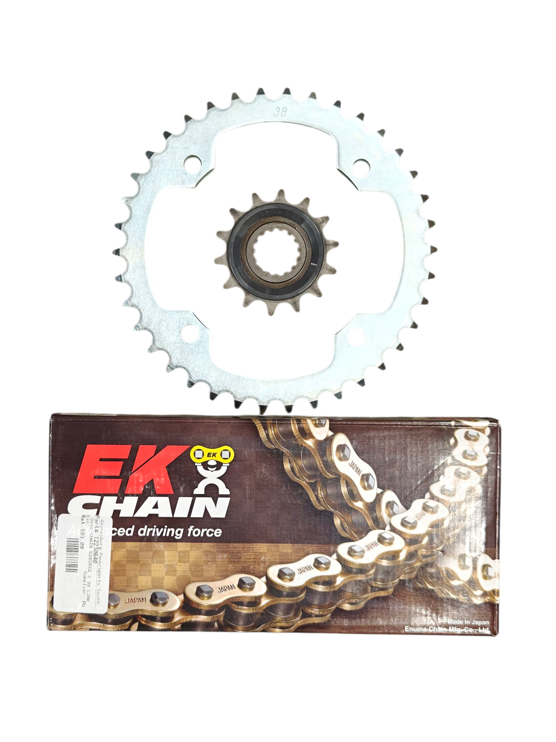 Yamaha YFZ450R Chain and Sprocket Kit