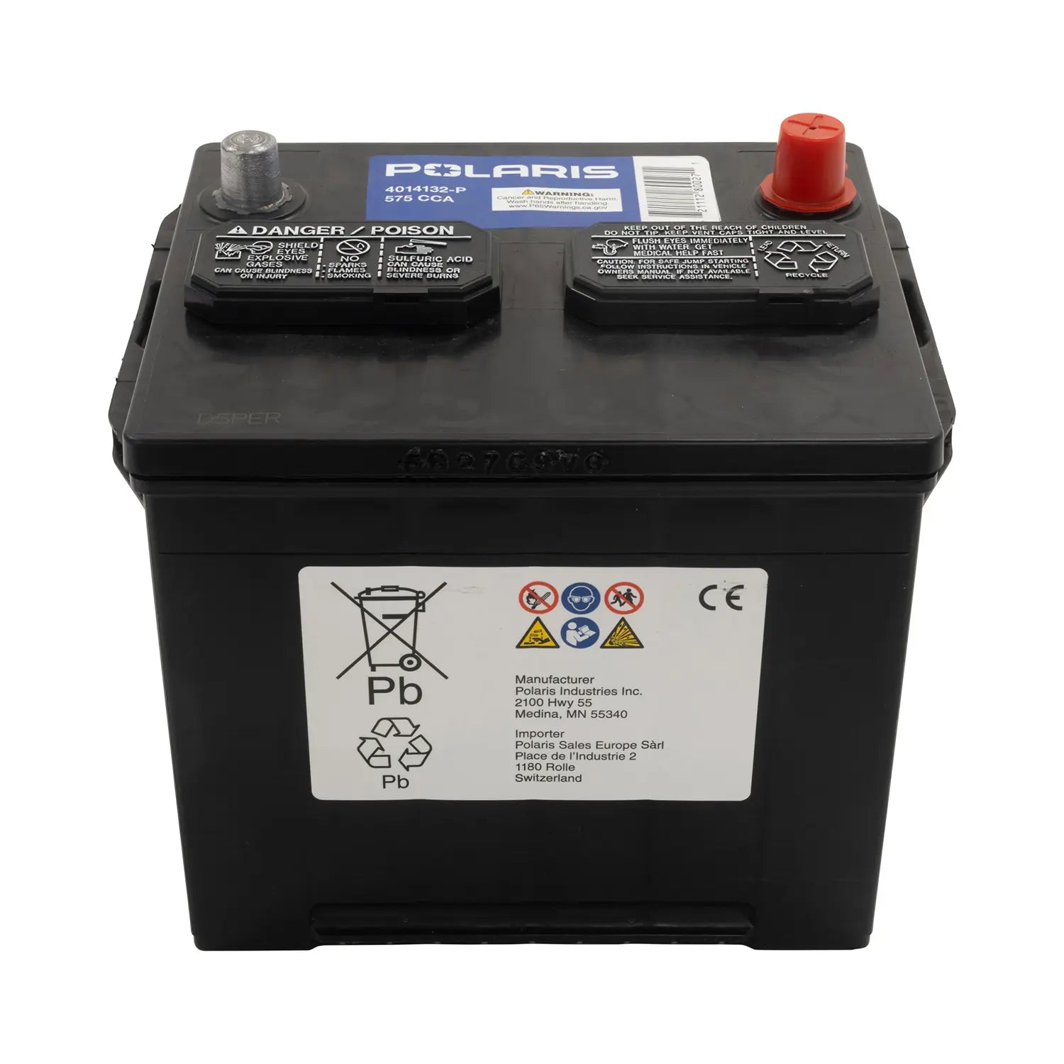 Polaris OEM Flooded Battery for RANGER, GENERAL, RZR and XPEDITION 12V 46AH