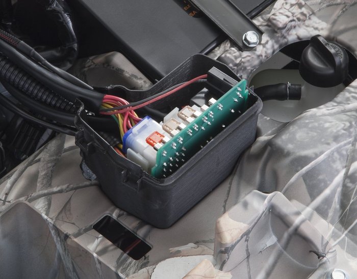 Honda Pioneer 1000 Switch Plate/Volt Meter/Wire Harness