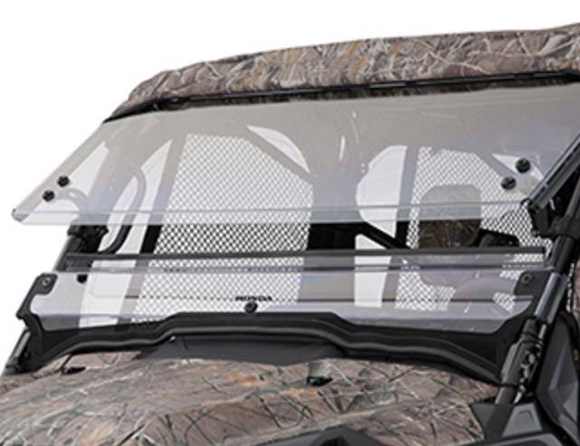 Honda Pioneer 700 2-Piece Poly Hard Coat Windscreen