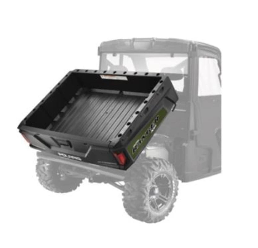 Polaris Ranger Electronic Cargo Box Lift installed on UTV