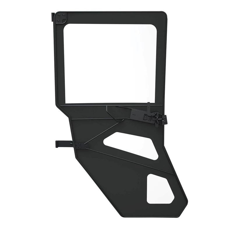 Polaris Ranger Zip Window Rear Canvas Doors Black