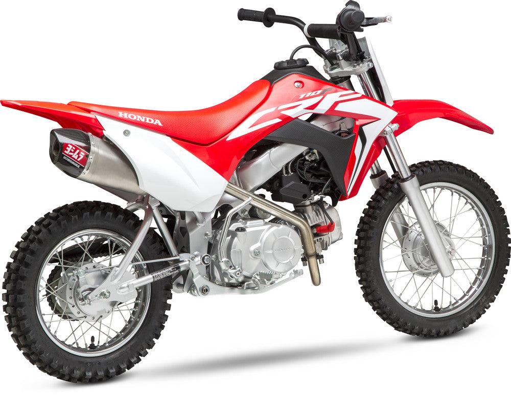 CRF110F Yoshimura RS-9T Stainless Full Exhaust, W/ Stainless Muffler