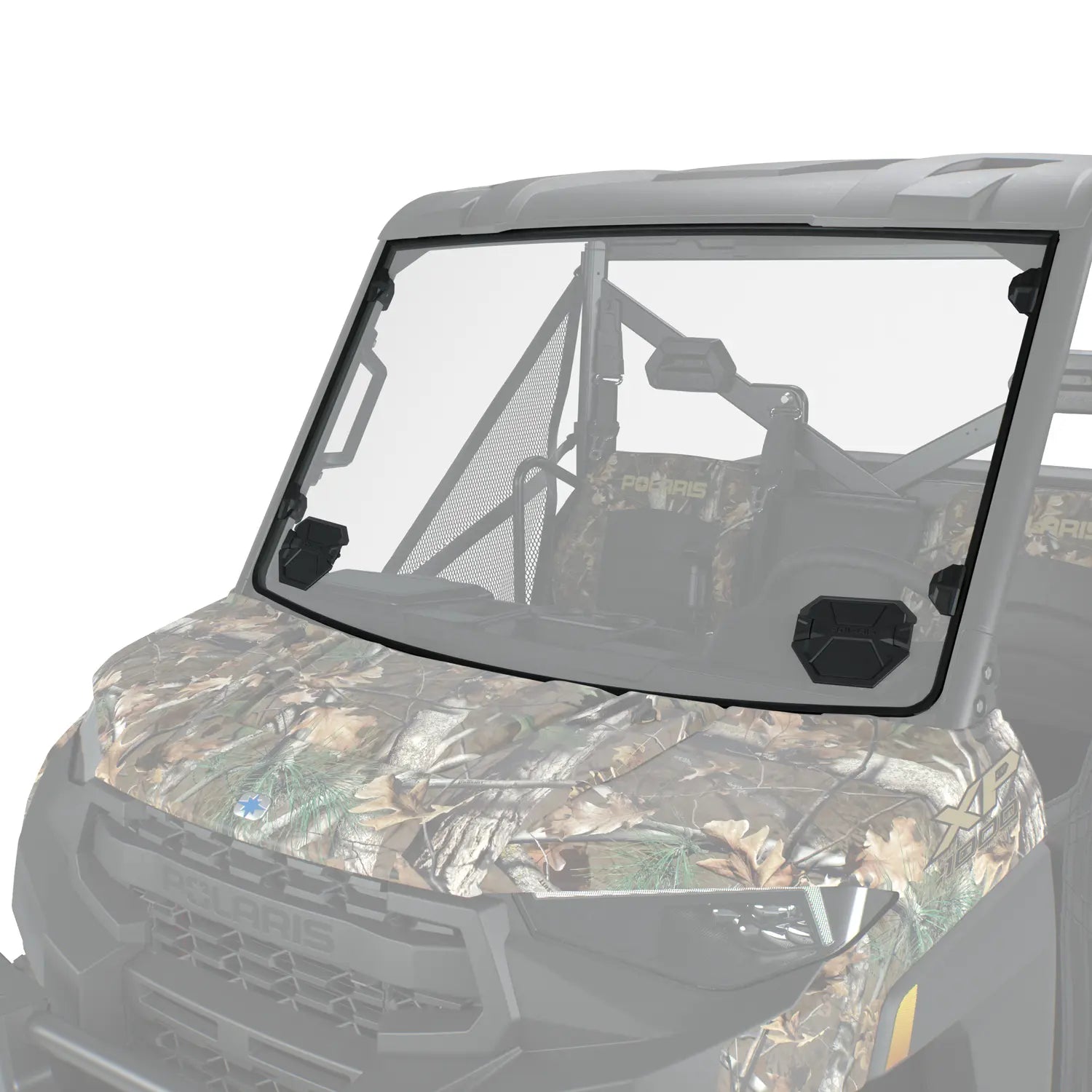 Lock & Ride Full Front Windshields, Hard Coat Polycarbonate, for RANGER 1000 & XP 1000