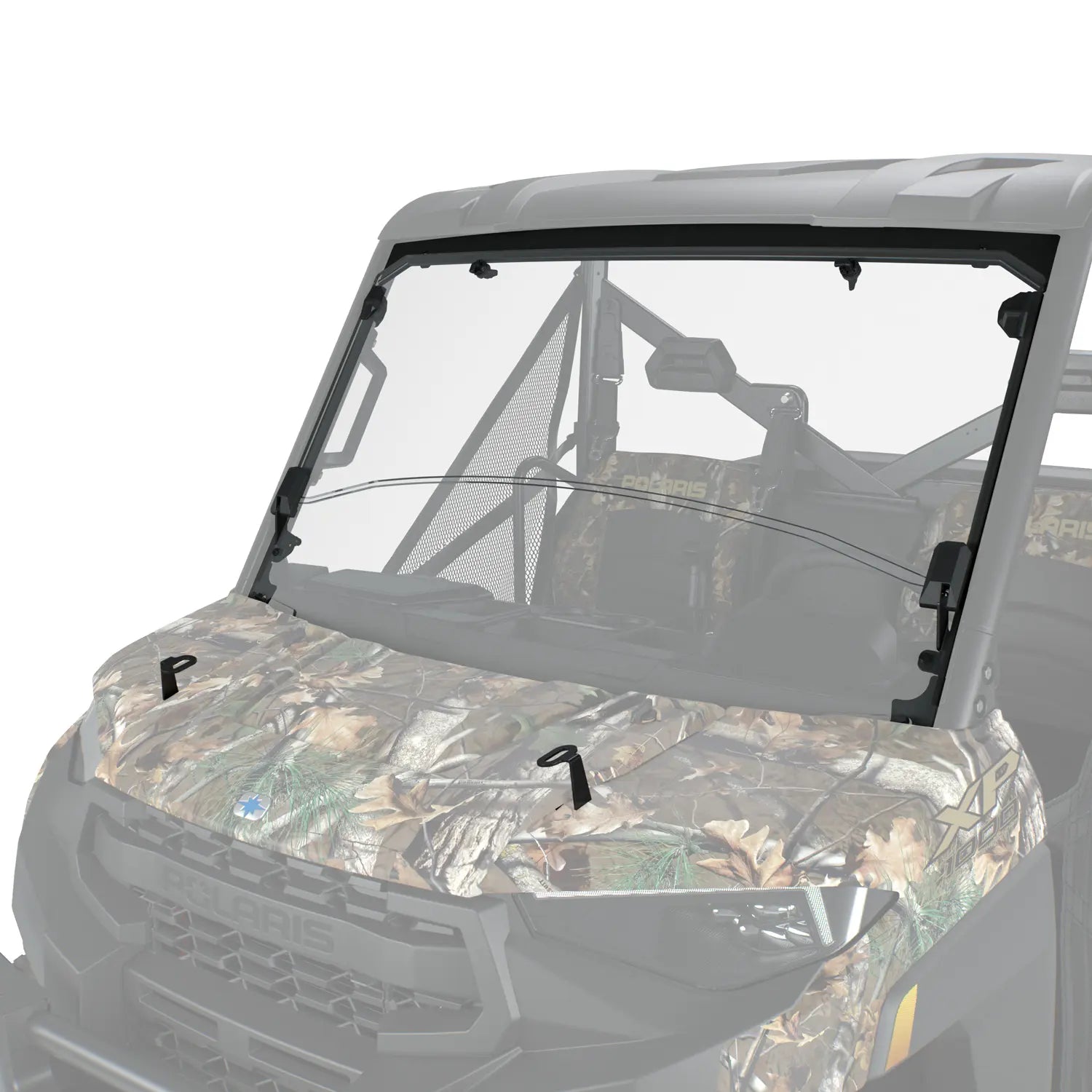 Lock & Ride Full Front Windshields, Hard Coat Polycarbonate, for RANGER 1000 & XP 1000