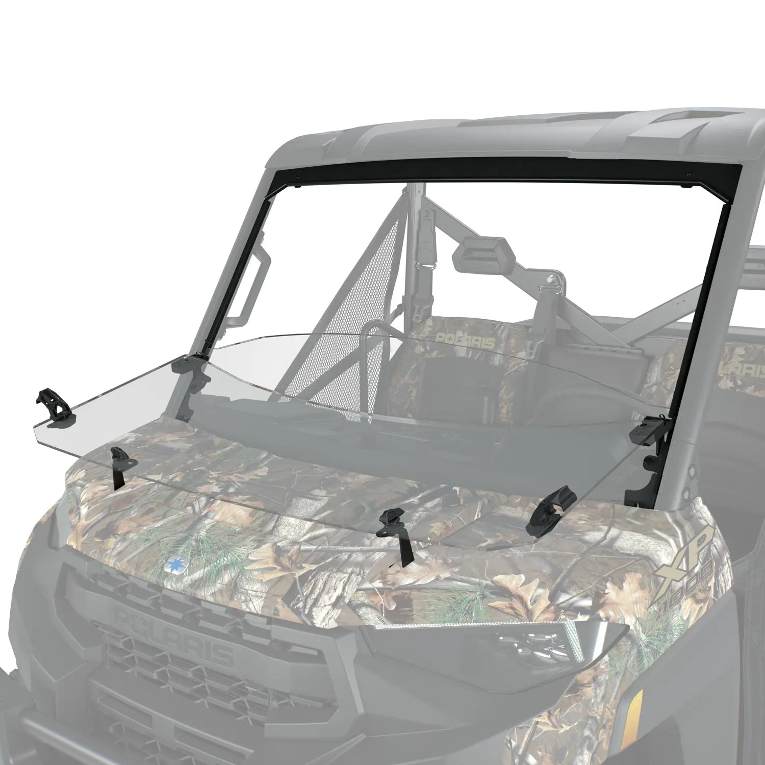 Lock & Ride Full Front Windshields, Hard Coat Polycarbonate, for RANGER 1000 & XP 1000
