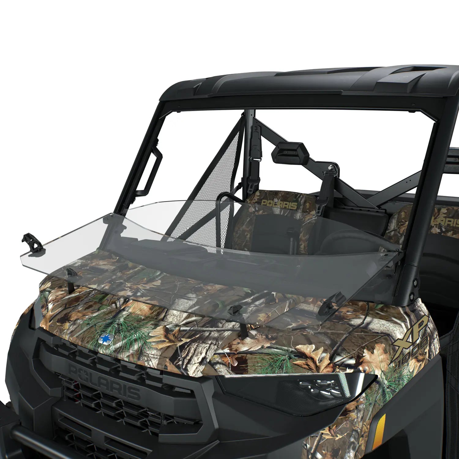Lock & Ride Full Front Windshields, Hard Coat Polycarbonate, for RANGER 1000 & XP 1000