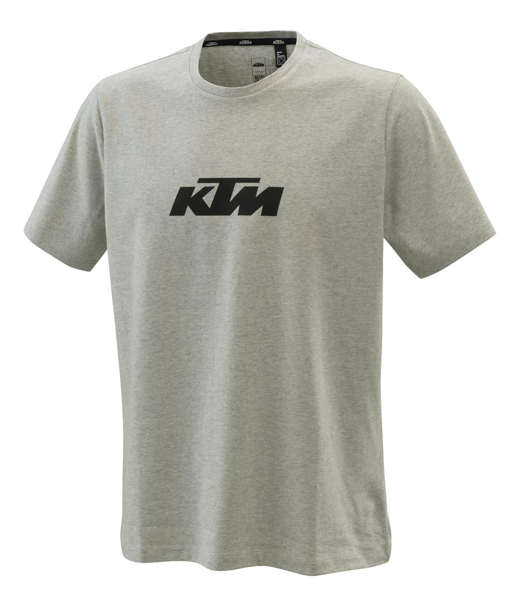 KTM Pure Logo Tee Grey
