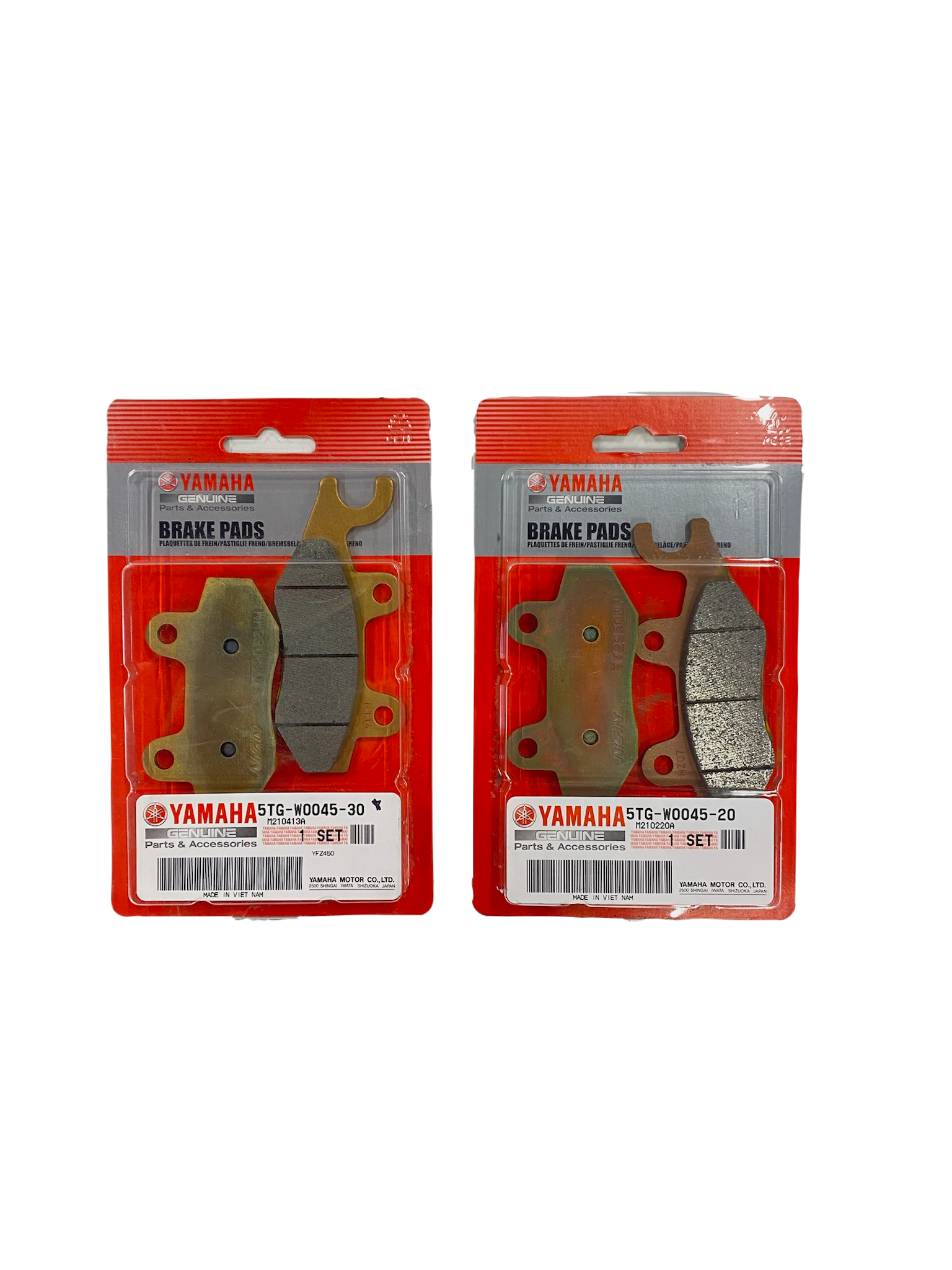 Yamaha YFZ450R OEM Front Brake Pads