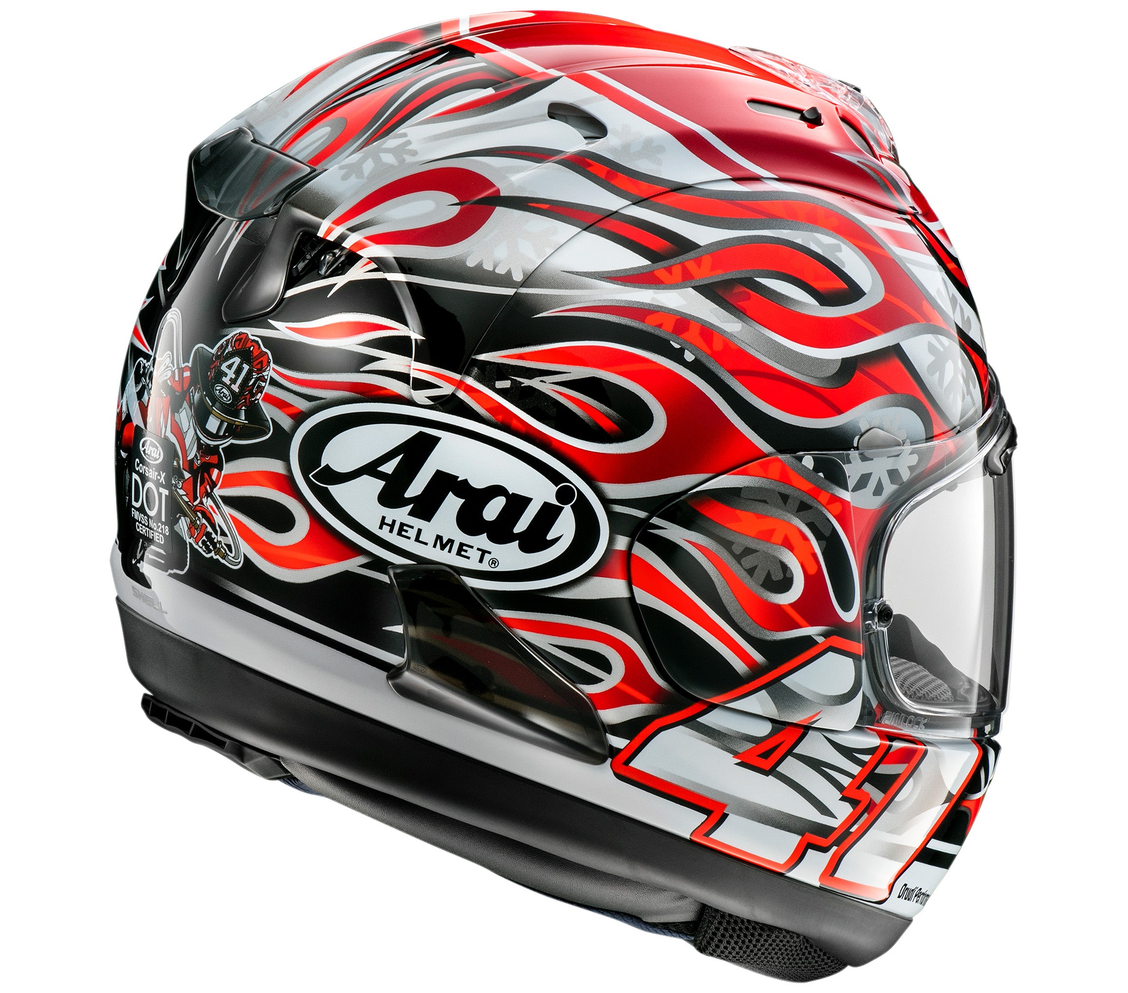 ARAI CORSAIR-X BLACK FROST