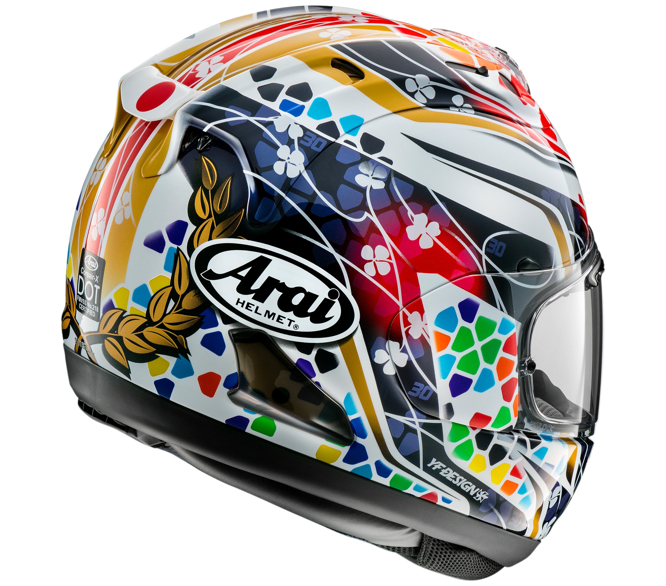 ARAI CORSAIR-X BLACK FROST