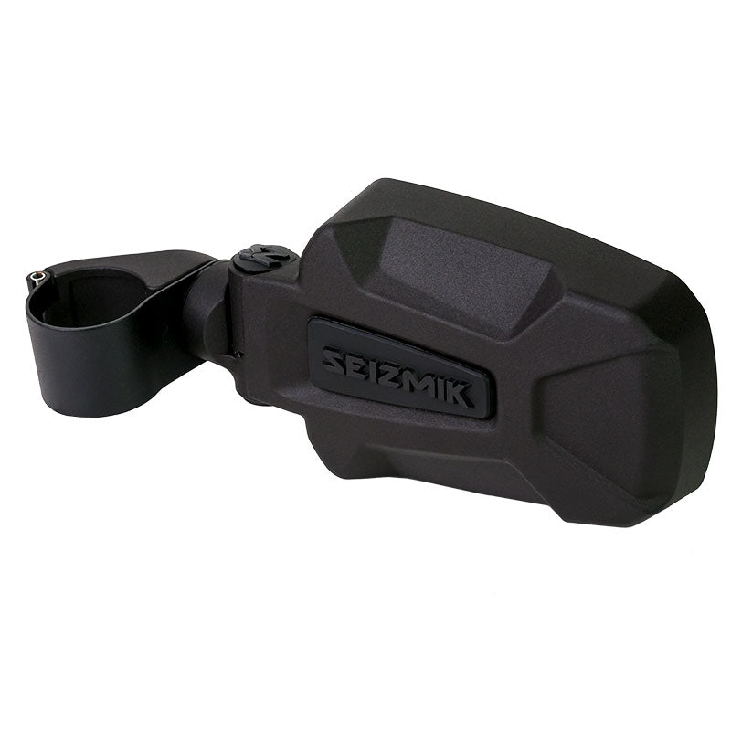 SEIZMIK Pursuit Side View Mirror (Pair – Cast Aluminum) – 2″ Round Tube