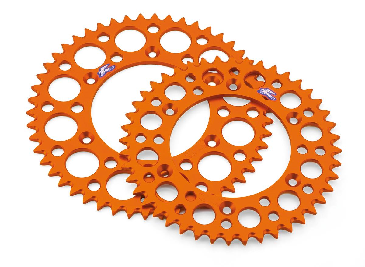 KTM Orange Anodized Renthal Rear Sprocket