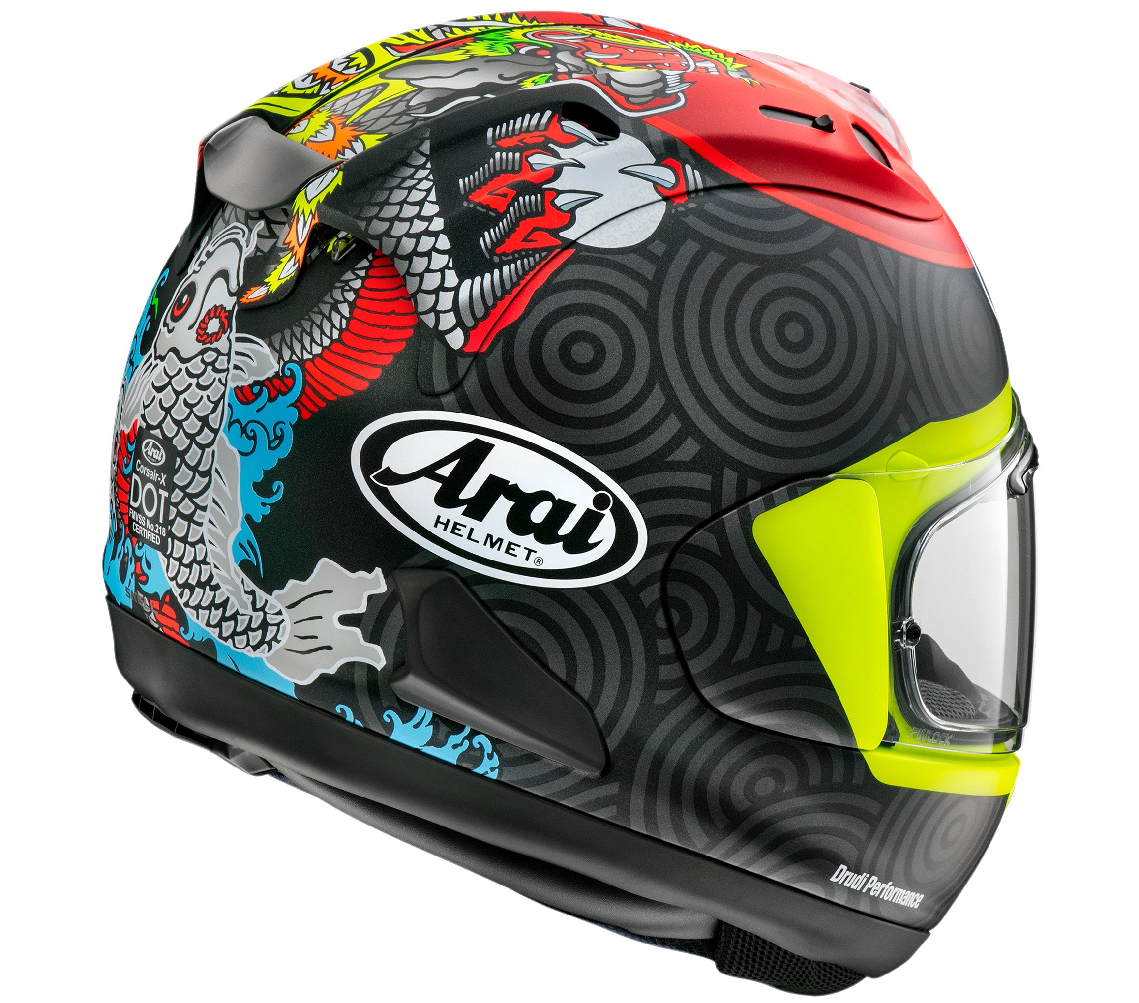 ARAI CORSAIR-X BLACK FROST