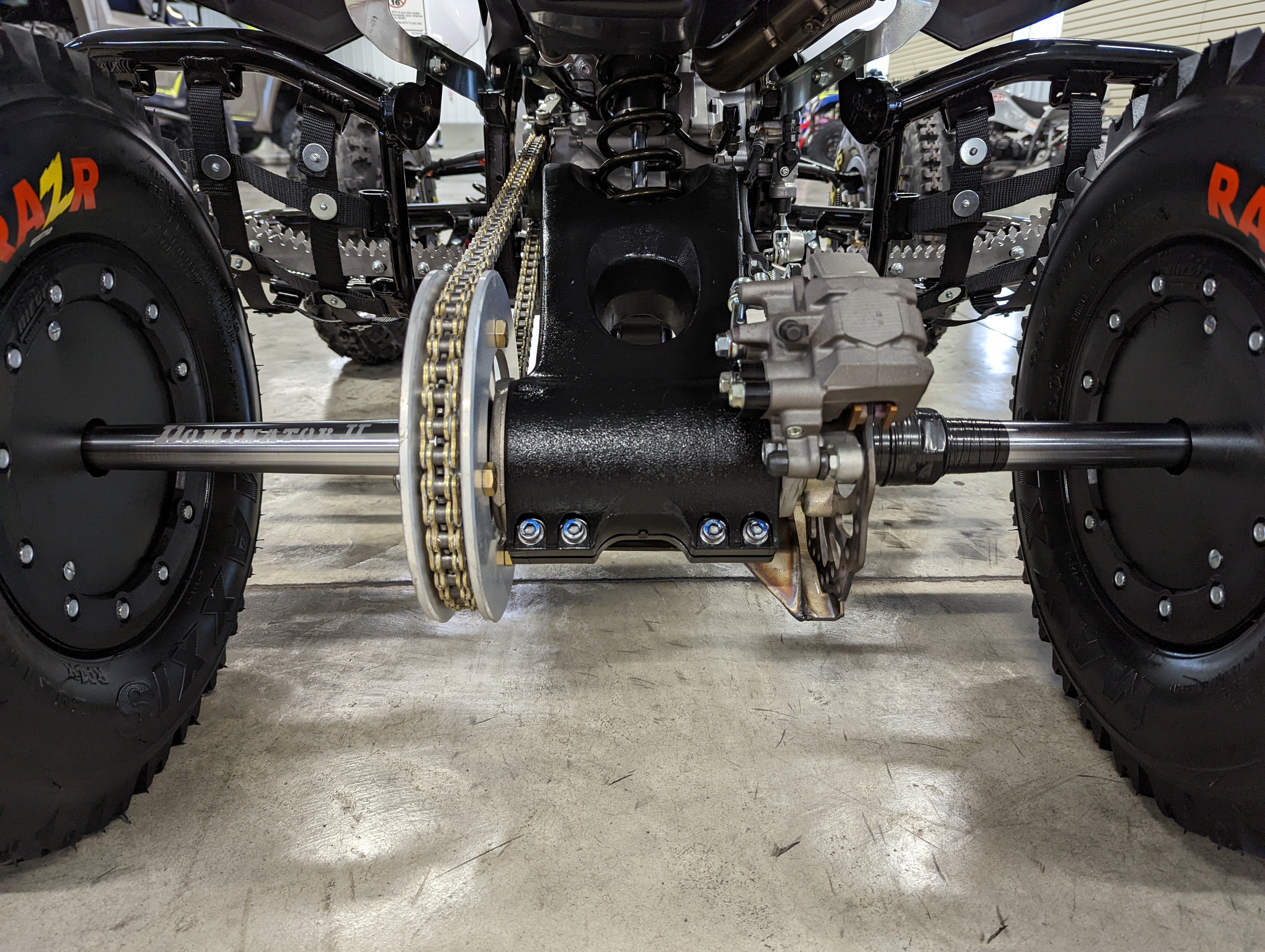 BNR YFZ450R Dual Sprocket Guard
