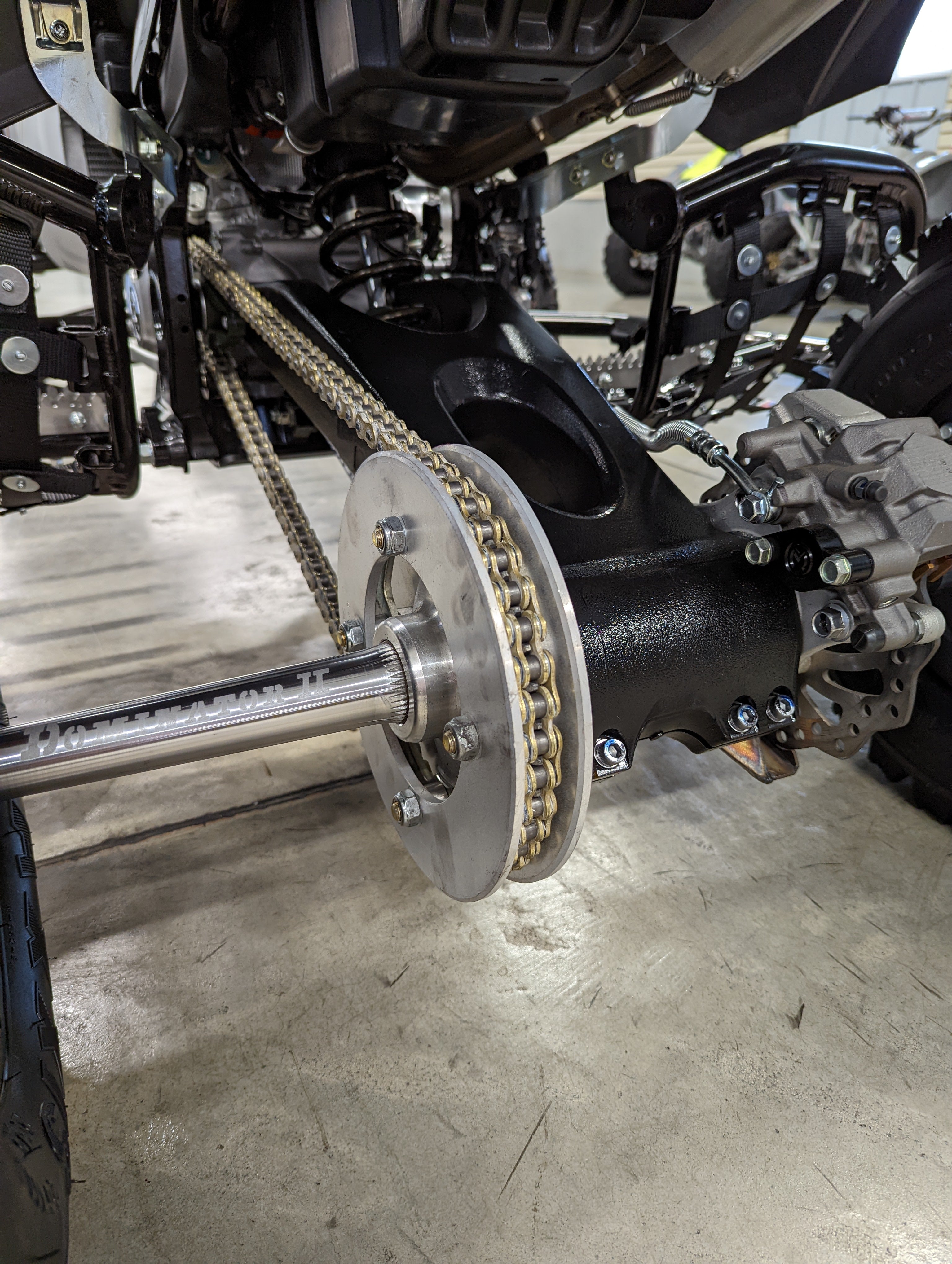 BNR YFZ450R Dual Sprocket Guard