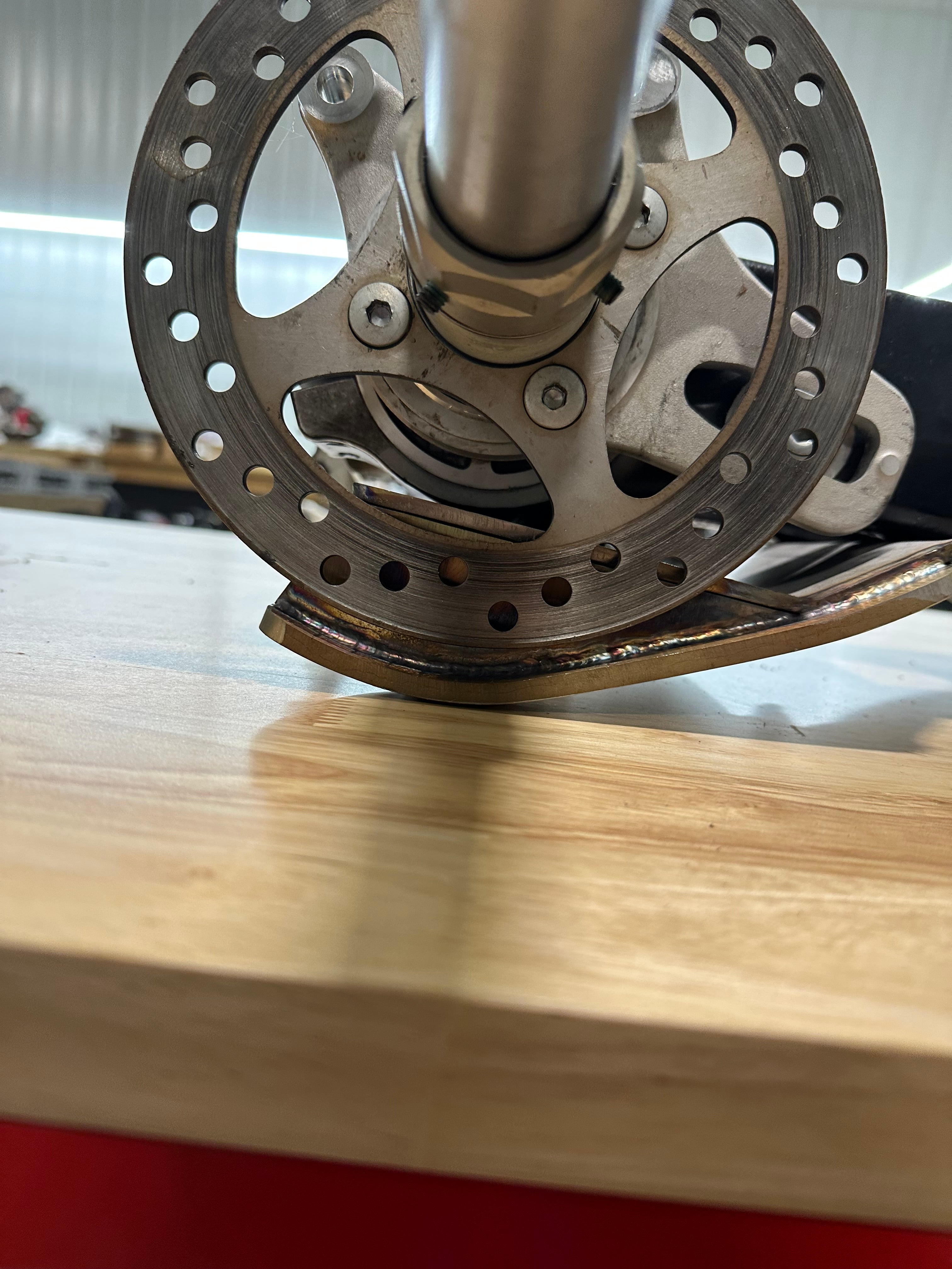 Pierce Performance YFZ450R Rotor Guard