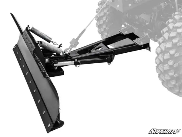 super atv pro plow snow plow on Yamaha wolverine