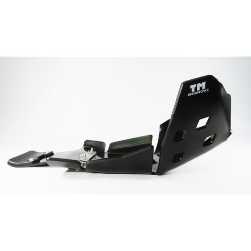 TM Designs Extreme Full Coverage Skid Plate With Link Guard KTM/HQV/GAS 250/300 2-Strokes
