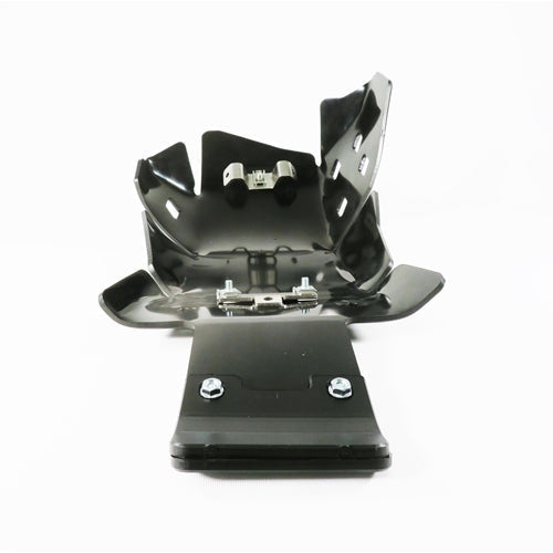 TM Designs Extreme Full Coverage Skid Plate With Link Guard KTM/HQV/GAS 125/150 2-Strokes