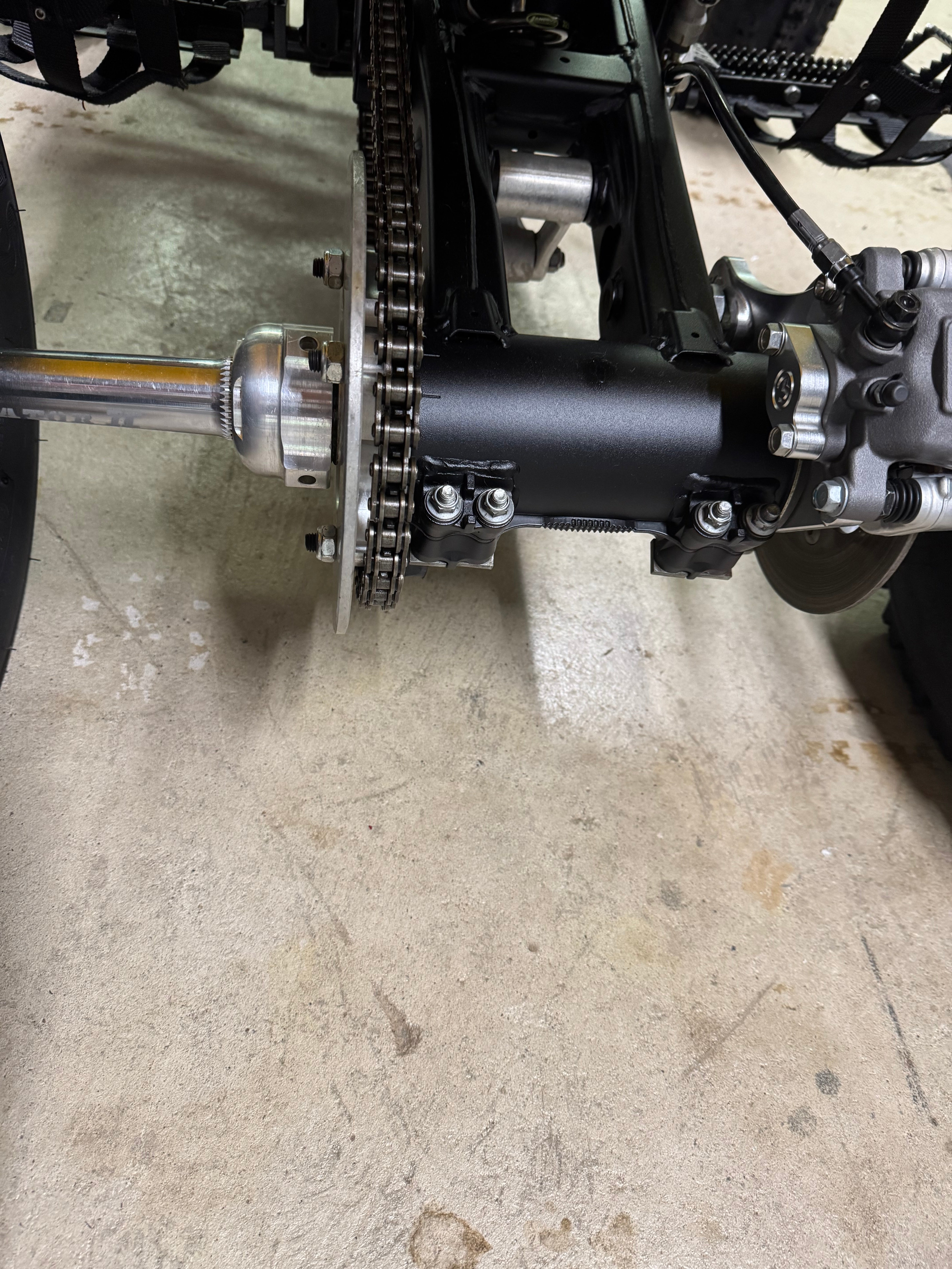 LTR 450 Sprocket Guard Single Side