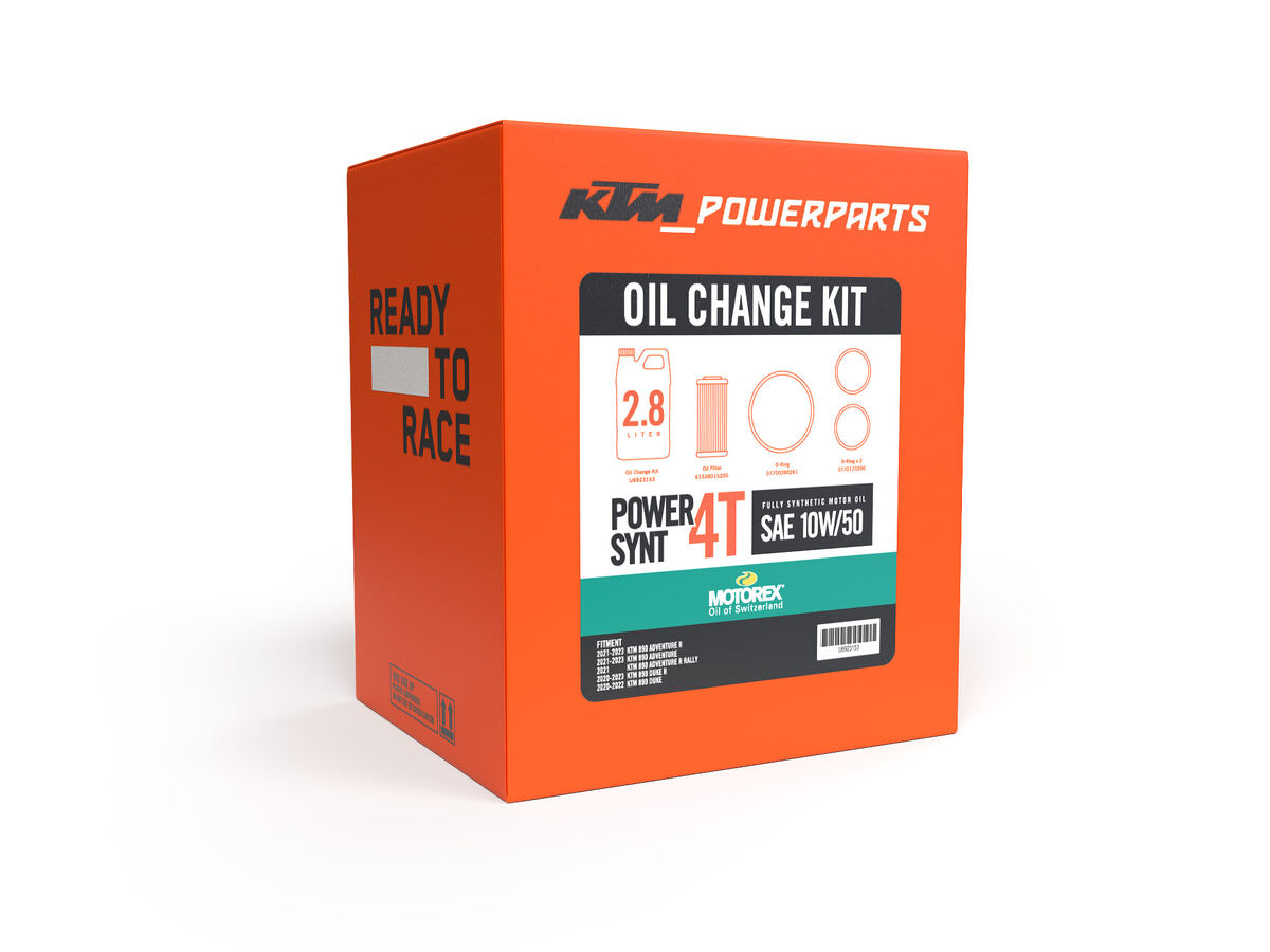 Oil Change Kit 1.7L KTM RC 390, 390 Duke and 390 Adventure