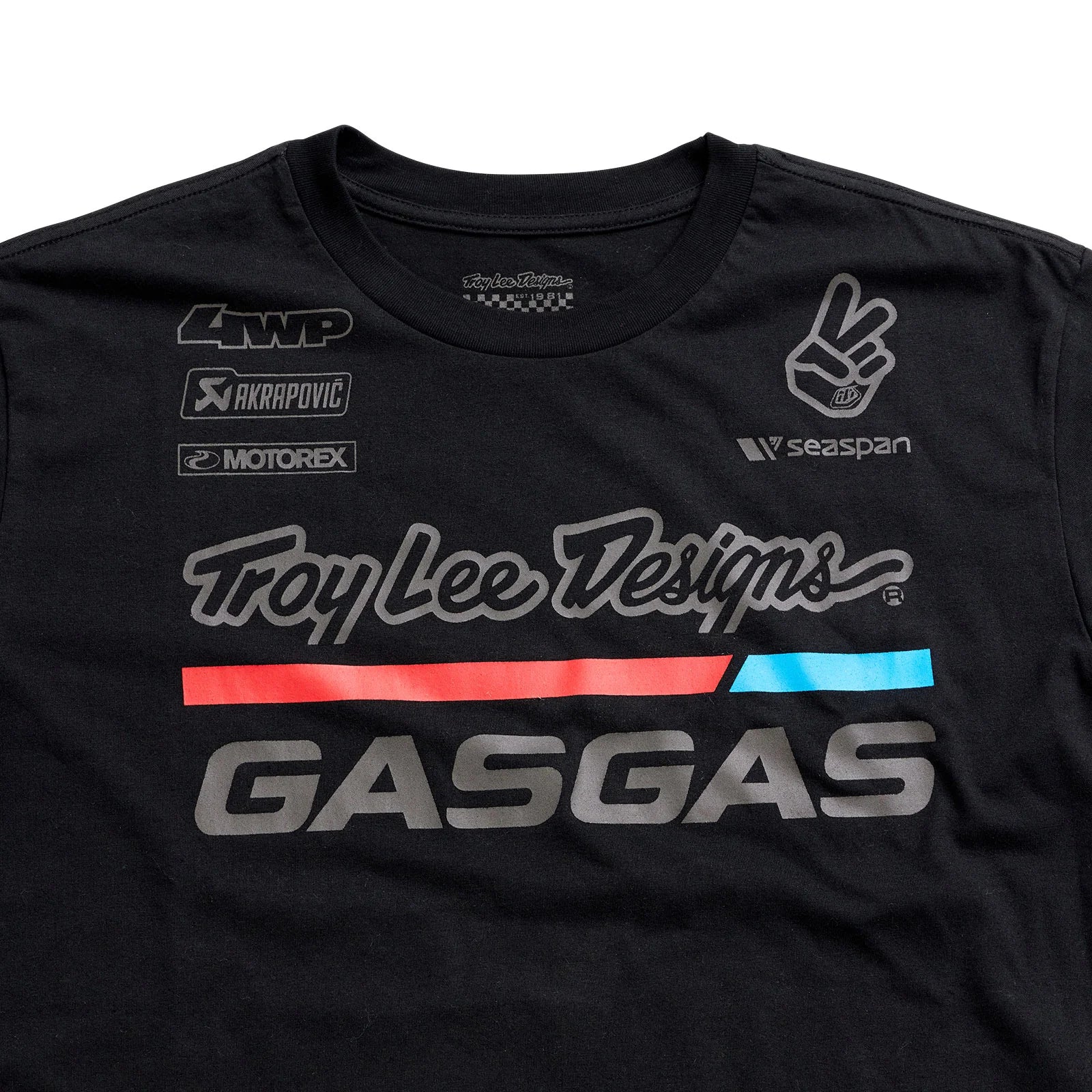 TLD GasGas Team Long Sleeve Shirt Black