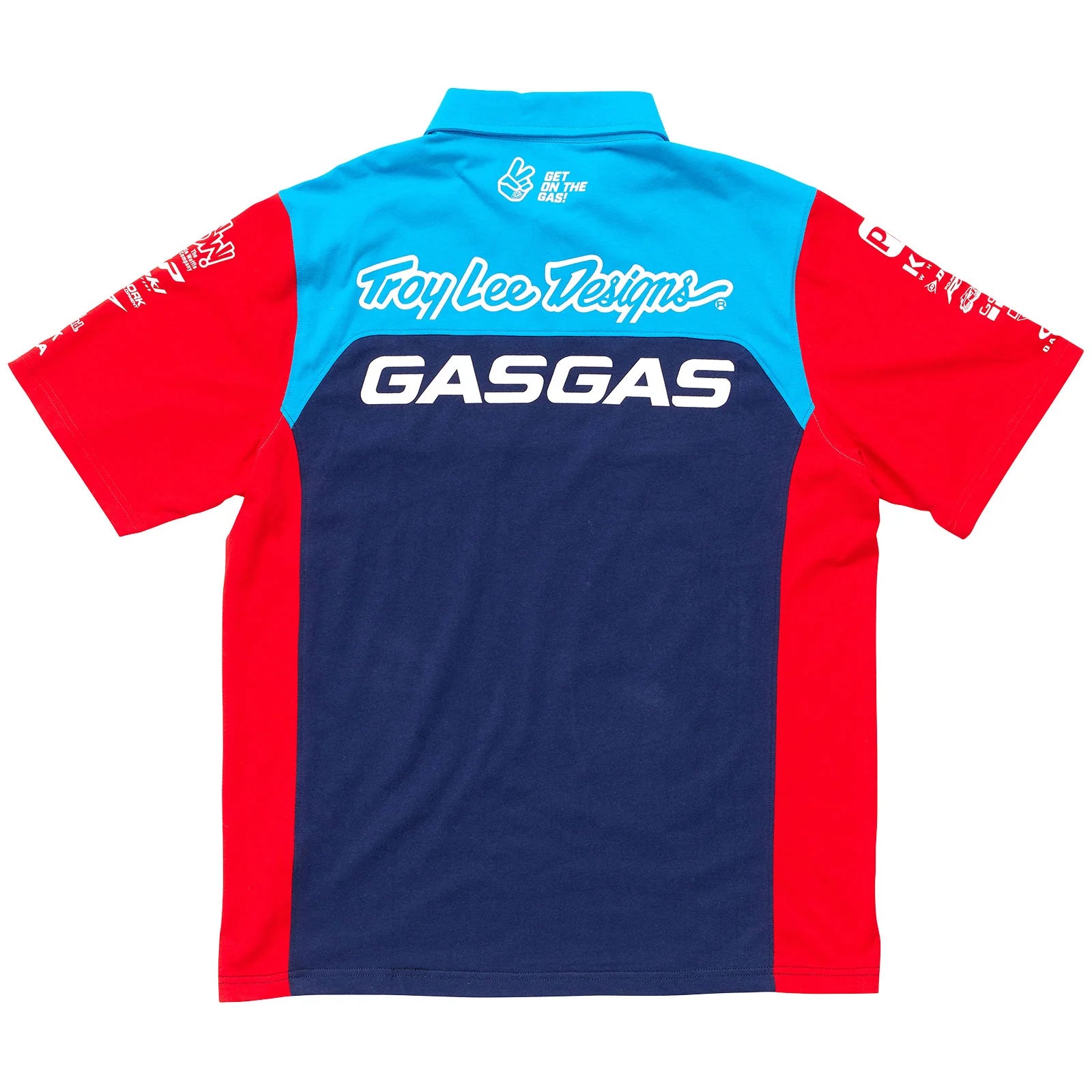 TLD GasGas Pit Shirt Team Navy/Red