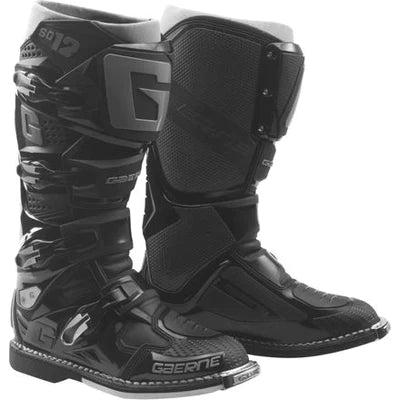 GAERNE SG12 ブラック バイクブーツ GAERNE SG-12 Boots