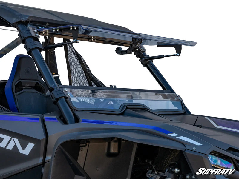 Super ATV Honda Talon Scratch Resistant Flip Windshield