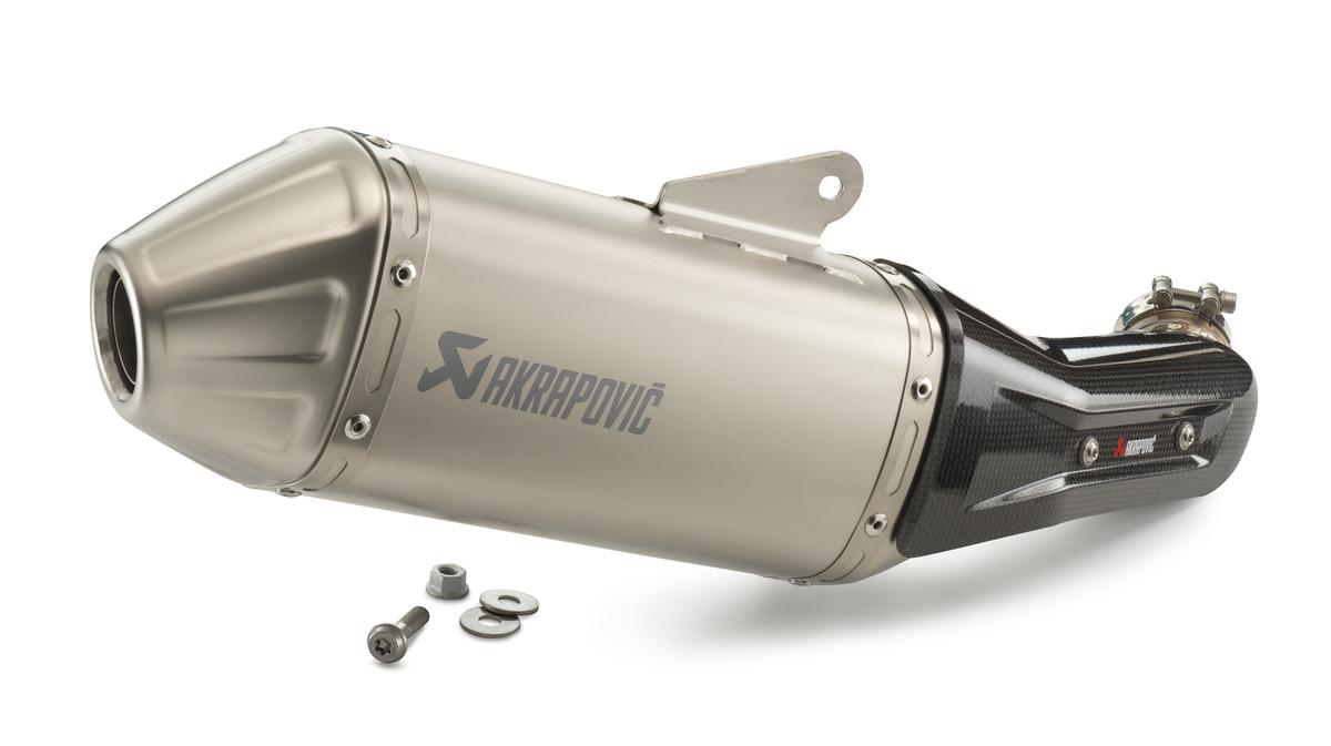 Akrapovic KTM 390 Adventure Slip-On Exhaust