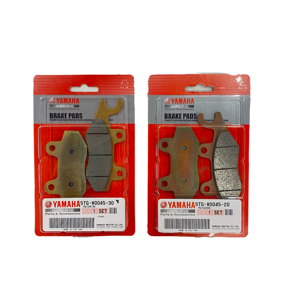 Max Motosports Sintered Brake Pads For Yamaha Raptor 250 YFM250R 2008-2013 Front & Rear