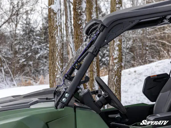 Yamaha Wolverine RMAX Scratch Resistant Flip Windshield SUPER ATV