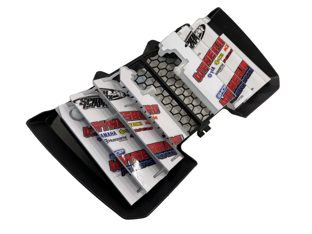 Custom Knight Rider Radiator Shroud YFZ450R Custom Radiator Shrouds
