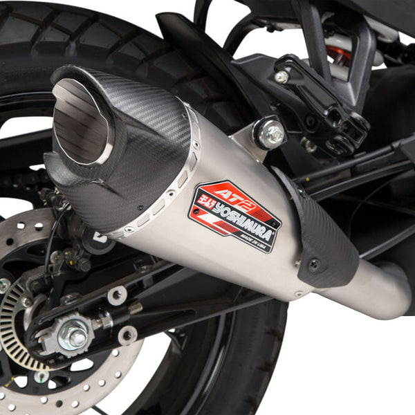 Ktm 390 adventure slip on deals exhaust