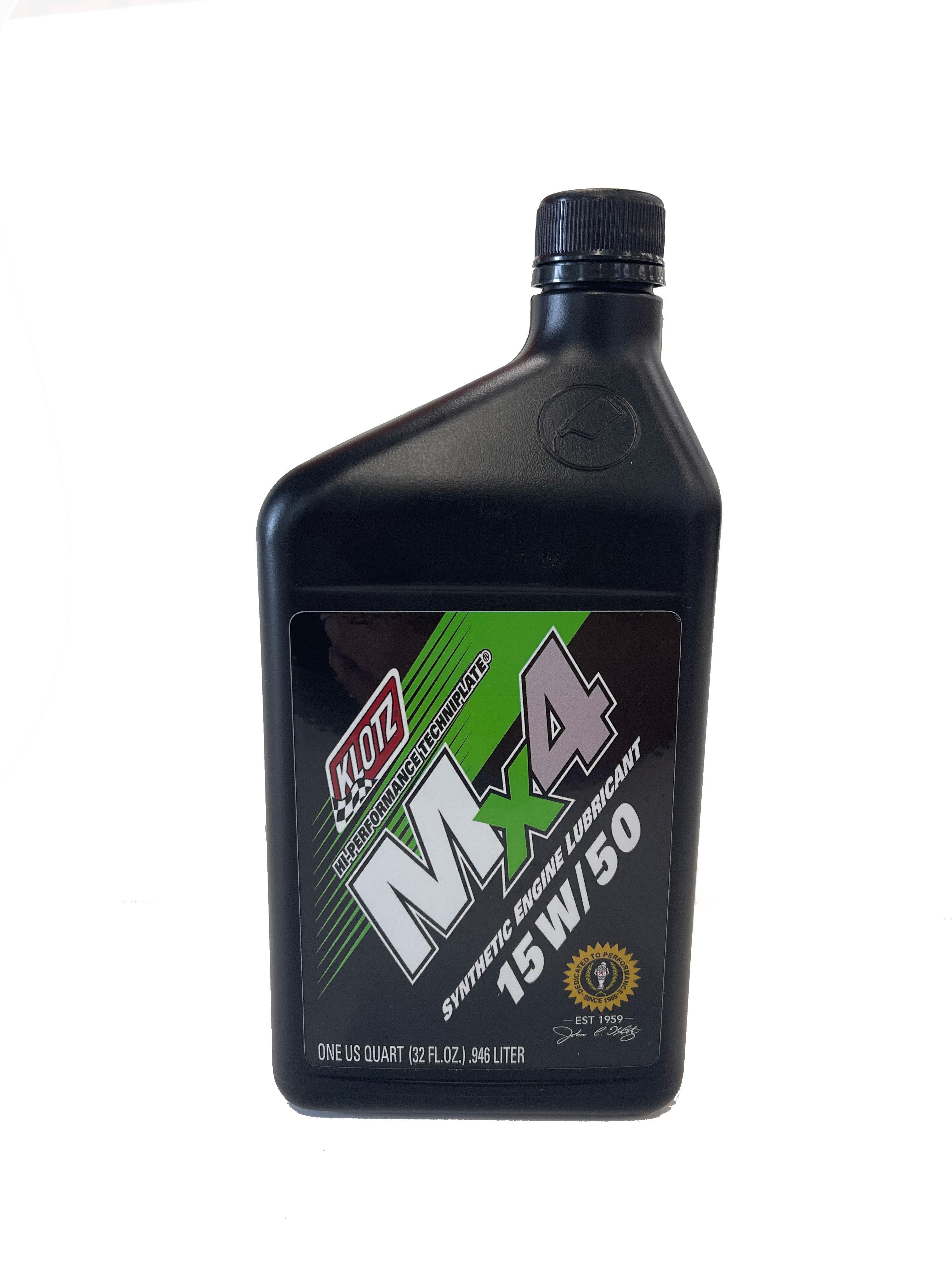 Klotz Mx4 15w/50 Synthetic Oil