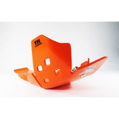 TM Designs Extreme Full Coverage Skid Plate With Link Guard KTM/HQV/GAS 250/300 2-Strokes