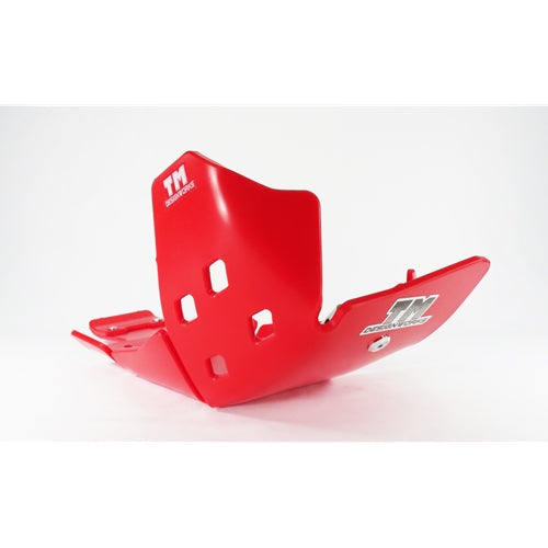 TM Designs Extreme Full Coverage Skid Plate With Link Guard KTM/HQV/GAS 125/150 2-Strokes