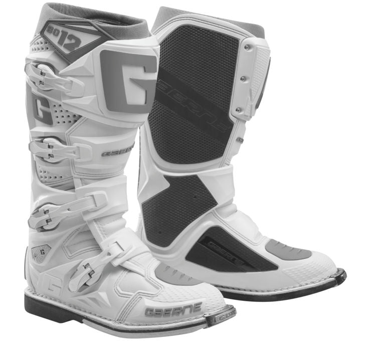 Gaerne SG-12 motocross boot in white